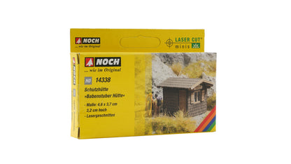 Noch 14338 HO Scale Babenstuber Refuge Hut Laser-Cut Kit