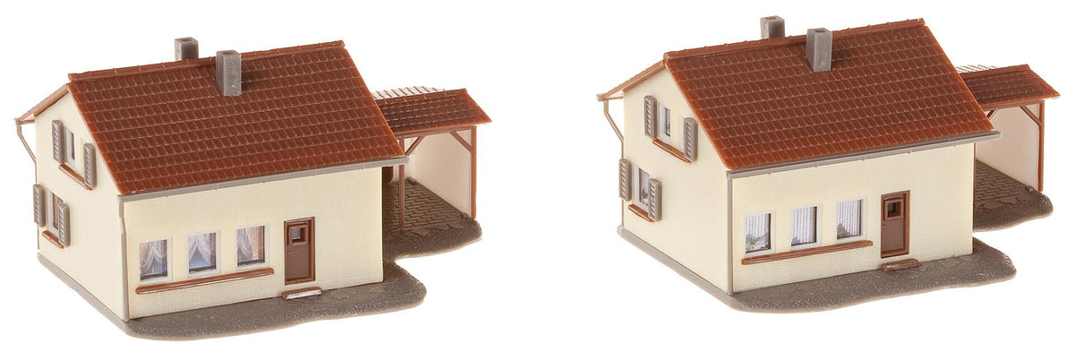 Faller 232222 N Scale 2 Suburban Homes Model Kit