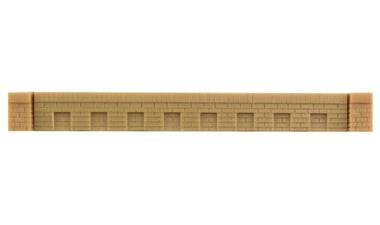 Design Preservation Models 90109 O Scale Modular Walls -- Cornice pkg(8)