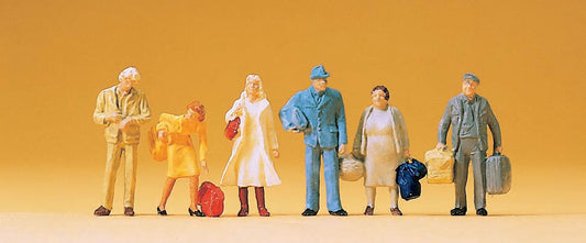 Preiser 14133 HO Scale Passengers Figure Set
