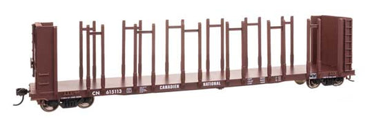Walthers Mainline 910-50801 HO Scale 63' Pulpwood Flatcar RTR CN #615113