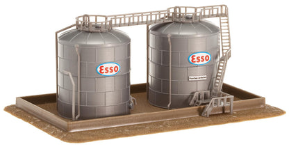 Faller 222131 N Scale 2 Oil Storage Tanks Model Kit