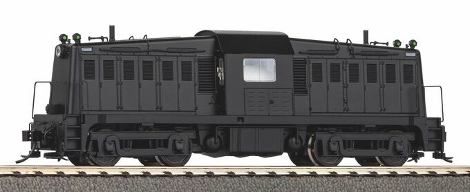 Piko 52939 HO Scale Whitcomb 65-Ton Diesel Undec Black Non-Sound