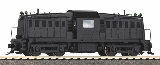 Piko 52939 HO Scale Whitcomb 65-Ton Diesel Undec Black Non-Sound