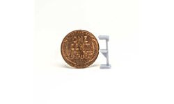 All Scale Miniatures 870916 HO Drill Press 5-Pack