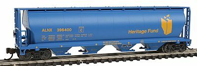 Bachmann 19189 N Scale Silver Series Canadian Cylindrical 4-Bay Grain
