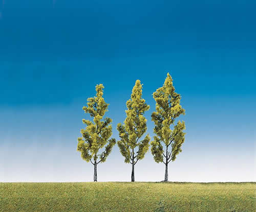Faller 181420 A Scale Birch Trees -- Medium - 5-1/8" 13cm pkg(3)