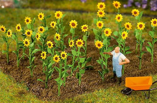 Faller 181256 A Scale Sunflowers -- pkg(16)