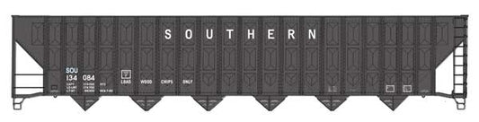 Walthers Mainline 910-56370 HO Scale 73' Wood Chip Hopper RTR Southern #134084
