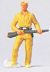 Preiser 29056 HO Scale Individual Figure -- Old Shatterhand