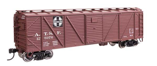 Walthers Mainline 910-40354 HO Scale 40' ARA Boxcar RTR Santa Fe #125976
