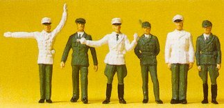 Preiser 14146 HO Scale People Working -- Policemen Era III