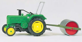 Preiser 17929 HO Scale European Farm Machinery - Tractor -- Farm Tractor