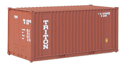 Walthers SceneMaster 949-8004 HO Scale 20' Container Assembled Triton