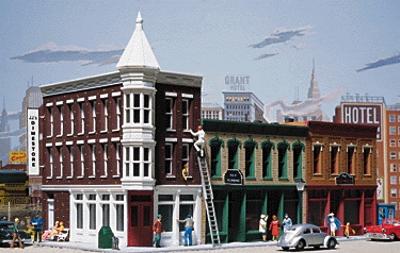 Walthers Cornerstone 933-3224 N Scale Merchant's Row II -- Kit