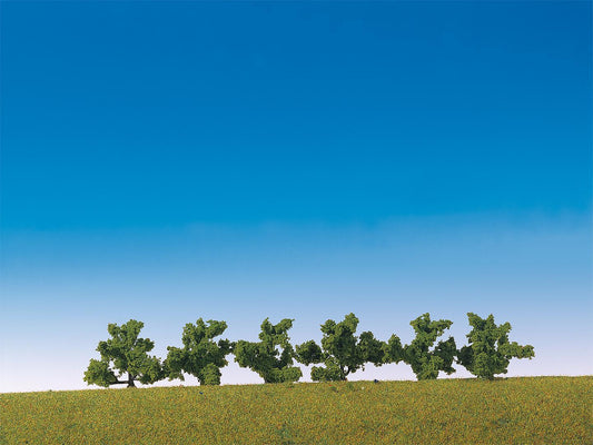 Faller 181479 HO/N/TT 6 Green Bushes, 40 mm Tall