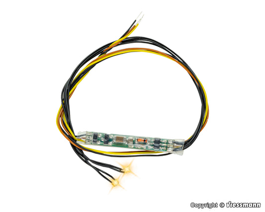 Viessmann 5270 All Scale LED w/Wires & Resistor -- Yellow (5)
