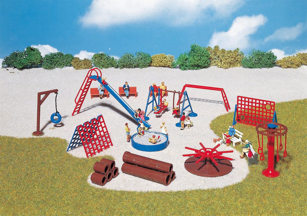 Faller 180576 HO Scale Playground Equipment Accessories Kit