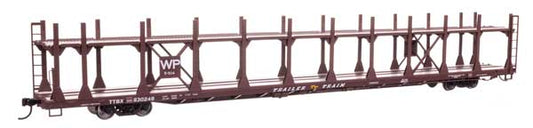Walthers Mainline 910-8048 HO Scale 89' Flatcar Auto Rack WP #930246