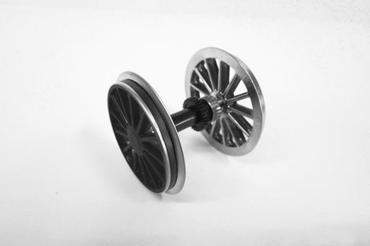 Piko 36083 G Scale BB Plated Traction Wheelset BR194 Black