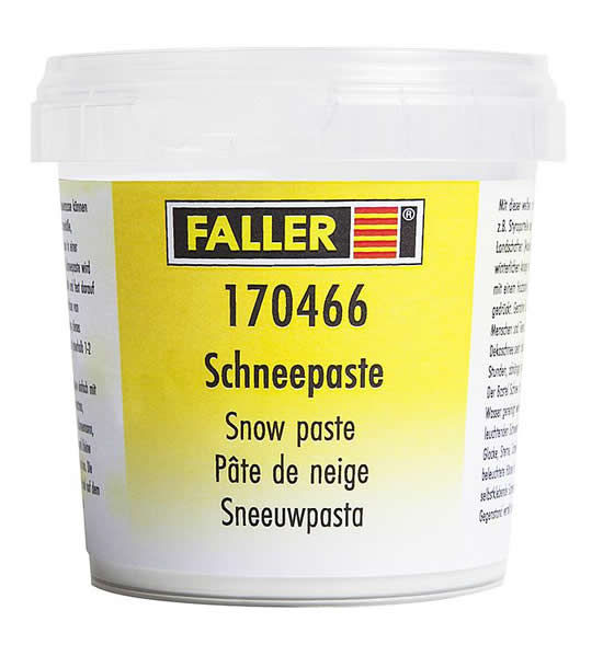 Faller 170466 A Scale Snow Paste -- 5-1/16oz 150ml