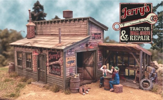 Bar Mills 251 N Scale Jerry's Small Engine Repair - Laser Cut Kit