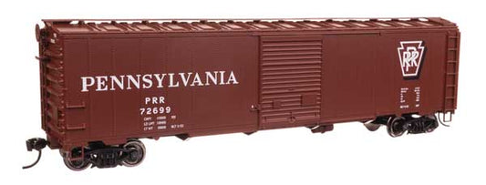Walthers Mainline 910-46526 HO Scale 50' AAR Boxcar RTR PRR #72699