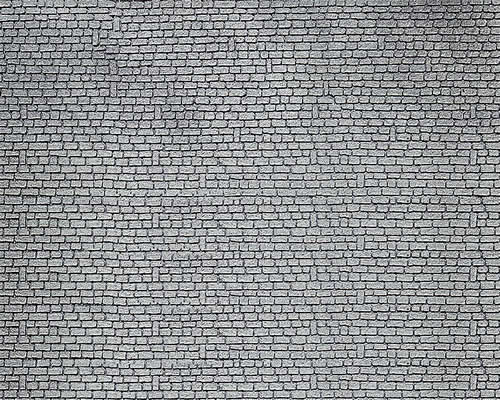 Faller 170804 HO Scale Decorative Sheets -- Natural Cut Stone
