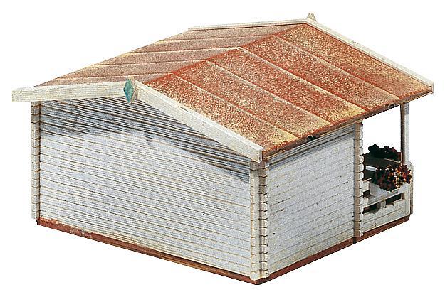 Faller 180542 HO Scale Swimming Pool & Utility Shed Model Kit