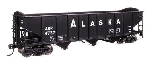 Walthers Mainline 910-56735 HO Scale 70-Ton AAR Hopper RTR Alaska #14737