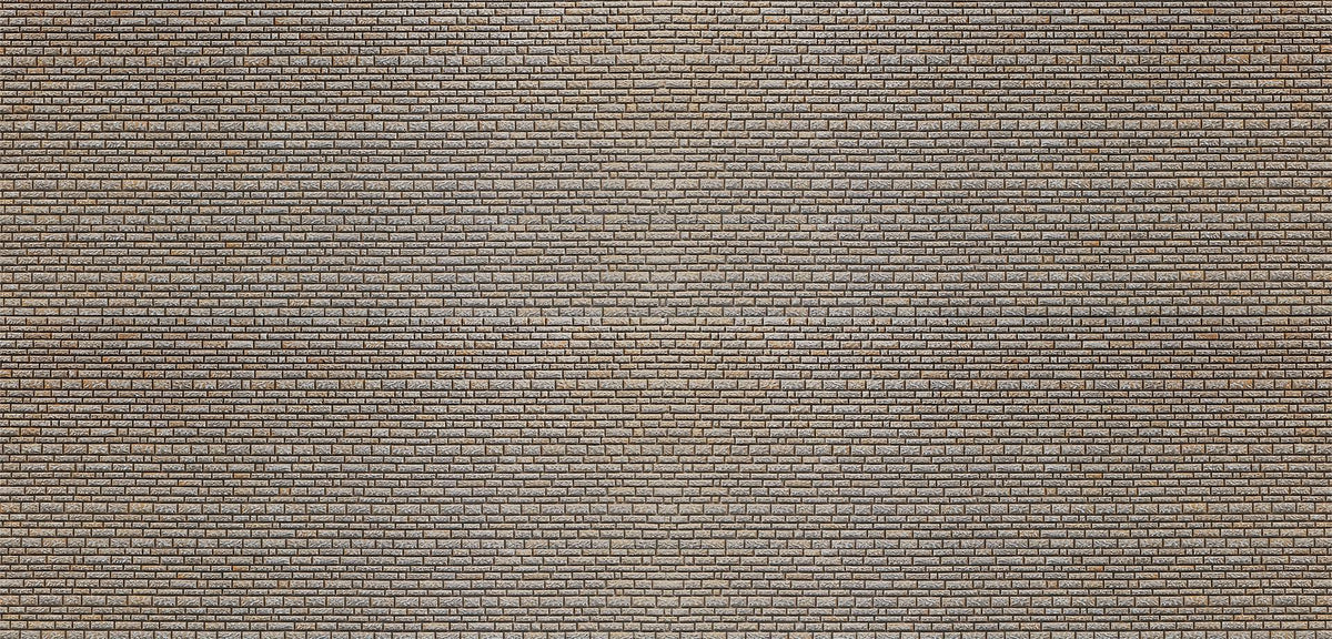 Faller 222567 N Scale Natural Stone Ashlar Wall Card