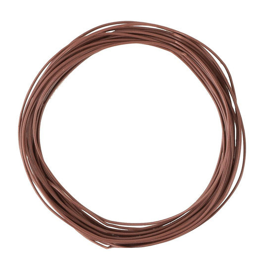 Faller 163788 Brown Stranded Wire 0.04 mm², 10 m Roll (All Scales)
