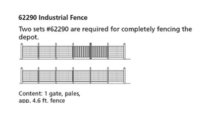 Piko 62290 G Scale Industrial Fence