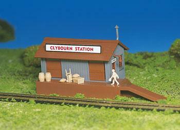 Bachmann 45171 HO Scale Plasticville USA Freight Station