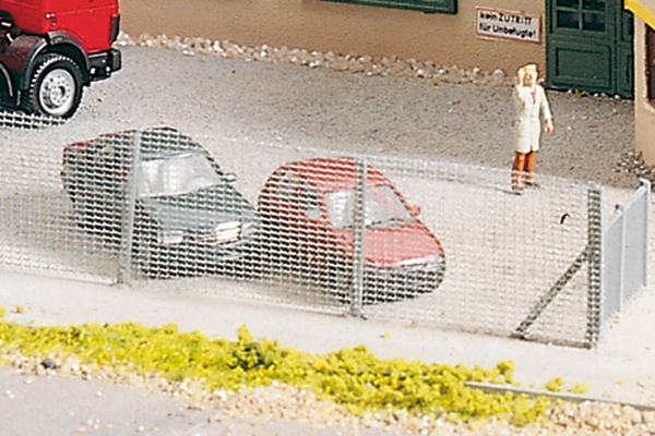 PIKO 61133 HO Scale Concrete Plant Fence Kit