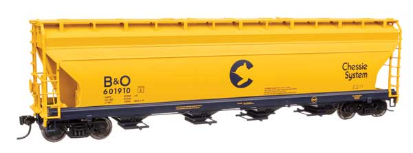 Walthers Mainline 910-49203 HO Scale ACF 5250 Hopper RTR B&O #601910