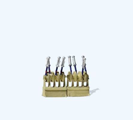 Preiser 28272 HO Scale Signal Box/Interlocking Tower Signal Levers