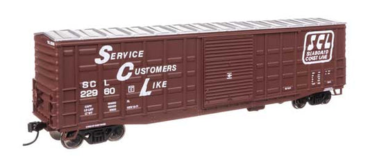 Walthers Mainline 910-46719 HO Scale 50' Waffle Boxcar RTR SCL #22960