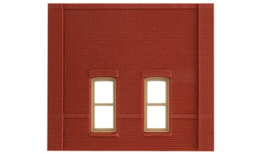 Design Preservation Models 30134 HO Scale Modular Building System(TM) -- Street Level Wall Sections w/Rectangular Windows - Kit