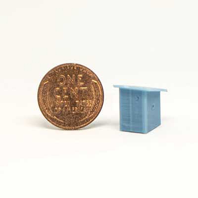 All Scale Miniatures 1601943 N Scale WPA-Style Outhouse