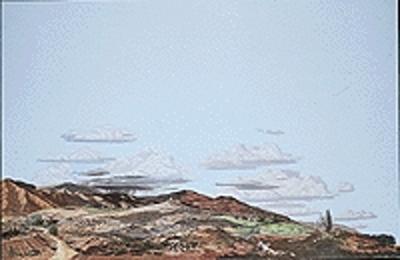 Walthers SceneMaster 949-707 HO Scale Background Scene Desert to Country