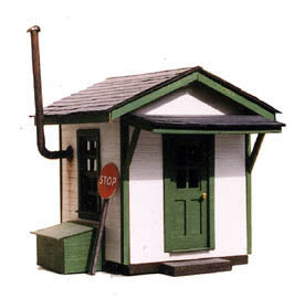 BTS Models 7111 S Scale Crossing Shanty 12' x 14'