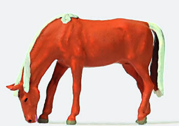 Preiser 29530 HO Scale Animal -- Grazing Horse