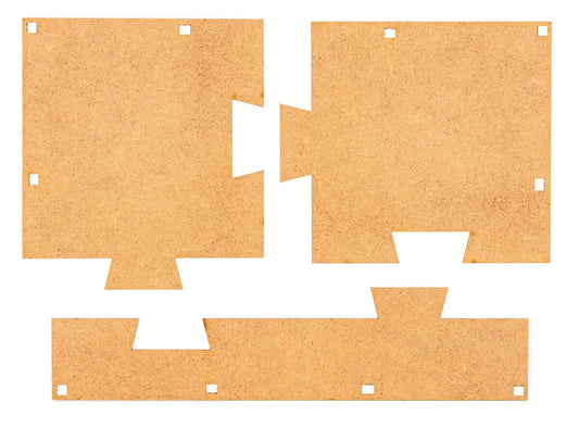 Faller 180889 HO Scale Goldbeck Building Base Plates, Basic Set