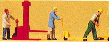 Preiser 10294 HO Scale People Working -- Stock Workers
