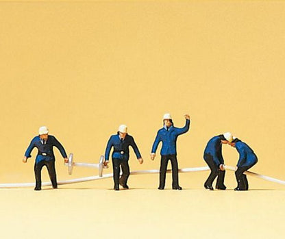 Preiser 79117 N Scale Firefighters -- set #3