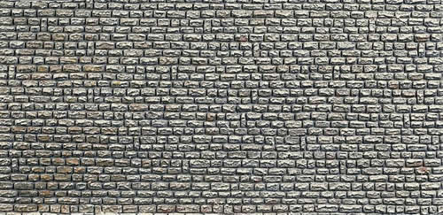 Faller 170603 HO Scale Embossed Panel Building Material Sheet -- Natural Stone