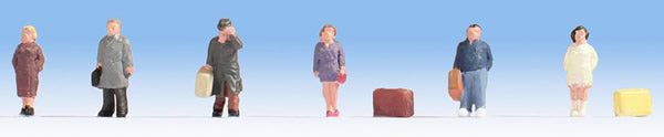 Noch 44201 Z Scale Travelers -- pkg(6)