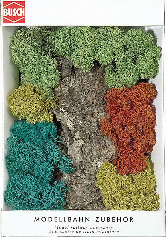 Busch 7101 A Scale Cork Rock & Lichen Set