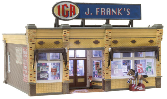 Woodland Scenics BR5050 HO Scale J. Frank's Grocery